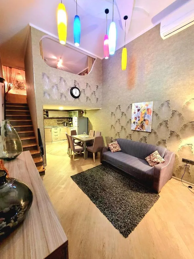 Cozy 2 Levels Apartment On The First Line To The Sea Batumi 0*,